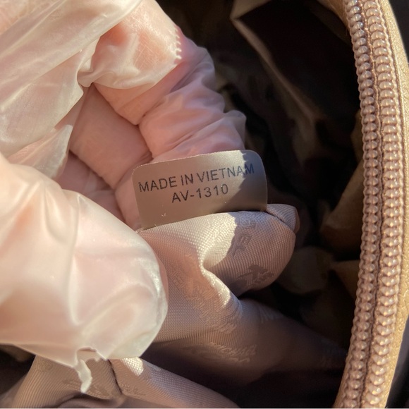 Michael Kors Hamilton East West Beige Leather Satchel Chain Strap Tote - Picture 11 of 16